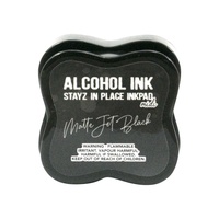 Couture Creations Alcohol Ink Stayz in Place Midi Ink Pad Matte Jet Black