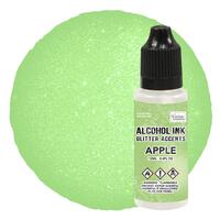 Couture Creations Alcohol Ink Glitter Accents 12ml Apple