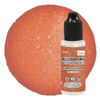 Couture Creations Alcohol Ink Glitter Accents 12ml Burnt Sienna