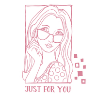 Couture Creations Stamp You Go Girl Just for You Portrait 3pc