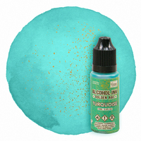 Couture Creations Alcohol Ink Golden Age Turquoise 12ml