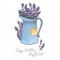 Couture Creations Stamp Set Lavender Love -  Vintage Lavender