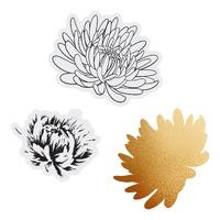 Couture Creations Layering Stamp and Die Set - Elegance - Aster Mini