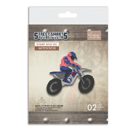 Couture Creations Stamp and Die Set - Street Smarts - Motocross