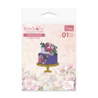 Couture Creations Stamp Set Vintage Tea -  Floral Cake