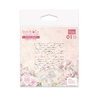 Couture Creations Stamp Set Vintage Tea -  Vintage Letter