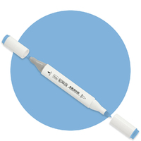Couture Creations Alcohol Ink Marker Twin Tip Doll Blue COAP298