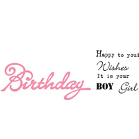 Marianne Design Collectables Dies With Stamps Banners Birthday