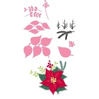Marianne Design Collectables Eline's Poinsettia Dies COL1393