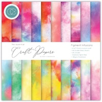 Craft Consortium Double-Sided Paper Pad 6X6 40/Pkg Pigment Infusions