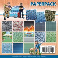 Find It Trading Yvonne Creations Paper Pack 6x6 Professions Big Guys