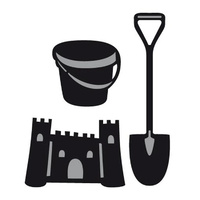Marianne Design Craftables Dies Tinys Sand Castle CR1278