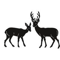 Marianne Design Craftables Dies Tinys Deers CR1289 