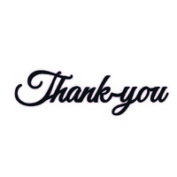 Marianne Design Craftables Die Thank You CR1366 