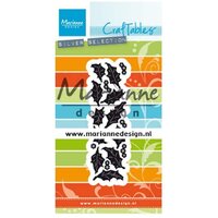 Marianne Design Craftables Dies Holly Leaves CR1476