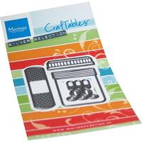 Marianne Design Craftables Dies Band Aid & Pills CR1547