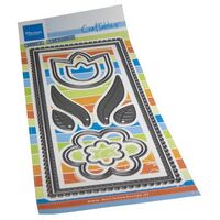 Marianne Design Craftables Silver Selection Slimline Flowers CR1623