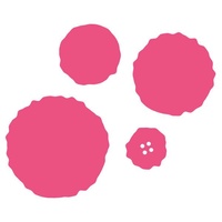 Craft Concept Dies Nested Florals - Tattered Buttons