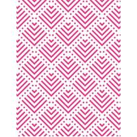 CRAFT CONCEPTS Embossing Folder Pyramids 4.25 x 5.5 