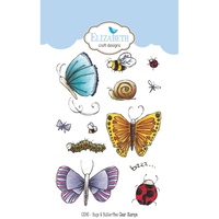 Elizabeth Craft Clear Stamps Bugs & Butterflies
