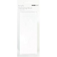 Kaisercraft Acrylic Stamping Block 55x135x8mm