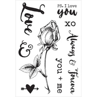 KaiserCraft Clear Stamps Always & Forever CS264 