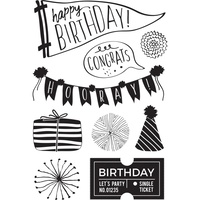 KaiserCraft Clear Stamps Oh Happy Day! CS376