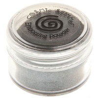 Cosmic Shimmer Brilliant Sparkle Embossing Powder Silver Smoke