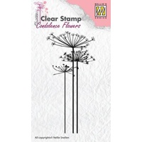 Nellie Snellen Clear Stamps Condolence Flower 1 CSCF001