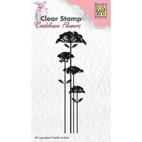 Nellie Snellen Clear Stamps Condolence Flower 2 CSCF002