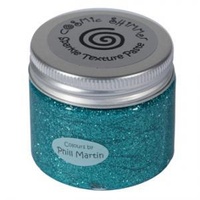 Cosmic Shimmer Phill Martin Sparkle Texture Paste Decadent Teal 50ml