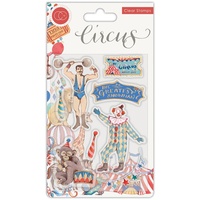 Craft Consortium A5 Clear Stamps Greatest Show, Circus