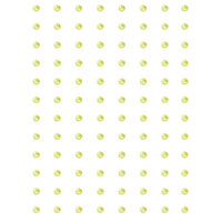 Crafts-Too Embellishment 96 Adhesive 3mm Rhinestones Yellow