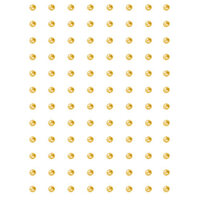 Crafts-Too Embellishment 96 Adhesive 3mm Rhinestones Gold