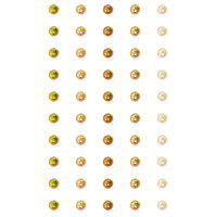 Crafts-Too Embellishment 50 Adhesive 5mm Dots Mixed Brown