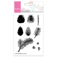 Crafts-Too 3D Clear Stamps Multi Layer Pine Branch