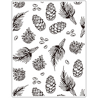 Crafts-Too Embossing Folder Pine 14.6cm x 19cm 