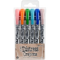 Tim Holtz Distress Crayon Set 6