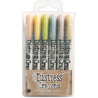 Tim Holtz Distress Crayon Set 8