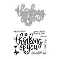 Hero Arts Stamp & Cut Dies Thinking of You DC273