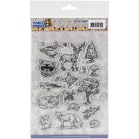 Amy Design Clear Stamps Forest Animals 