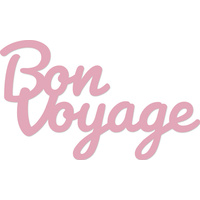 KaiserCraft Die Words Bon Voyage