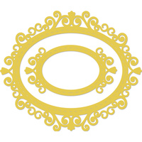 KaiserCraft Die Oval Vintage Frame 