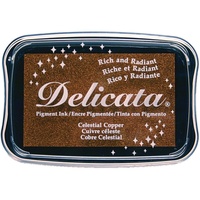 Delicata Pigment Ink Pad Celestial Copper 