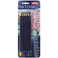 Derwent Inktense Pencils Assorted Pack of 6