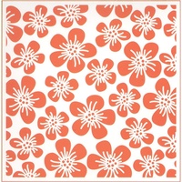 Marianne Design Embossing Folder 5x5 Flowers DF3401