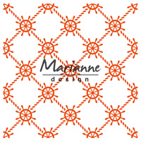 Marianne Design Embossing Folder 5x5 Nautical DF3435