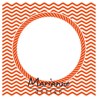 Marianne Design Embossing Folder 5x5 Ocean View DF3436