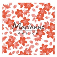 Marianne Design Embossing Folder 6x6 Blossom DF3446