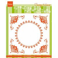 Marianne Design Embossing Folder 6x6 Dutch Tile DF3457